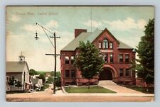 Orange MA-Massachusetts, Central School, c1912 Vintage Postcard picture