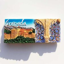Spain Granada Tourist Travel Gift Souvenir 3D Resin Refrigerator Fridge Magnet picture