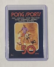 Pong Sports Limited Edition Artist Signed “Atari Classic” Trading Card 1/10 picture