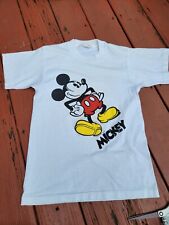 90s Vintage Disney Mickey Mouse Shirt Womens Size Small Short Sleeve Tshirt picture