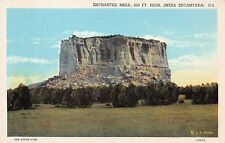 Enchanted Mesa NM New Mexico Cibola County Rock Formation Vtg Postcard B13 picture