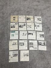 Rare 1948’s-1958’s ILLINOIS BELL TELEPHONE TELEBRIEFS NEWSLETTER LOT Of 18 picture
