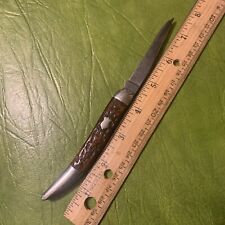 Vintage Winchester Pocket Knife Toothpick 1924 Blade bone Winchester Knife Stag picture