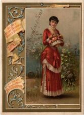 Sharpless & Sons Soes, Victorian Tade Card, 8 3/8