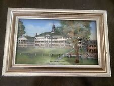 Eglomise Reverse Painted DARTMOUTH COLLEGE Framed Painting Dartmouth picture