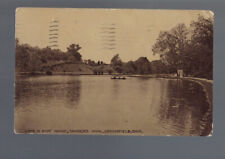 c.1910 Lake Boat House Snyder’s Park Springfield Ohio OH Postcard POSTED picture