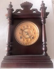 Vintage Ansonia Mantel Clock Early American New York Patent June 1882 picture