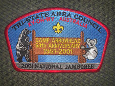 MINT 2001 JSP Tri State Area Council and Australia Camp Arrowhead 50th Ann  picture