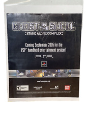 Ghost in the Shell Stand Alone Complex PS2 PSP 2004 Print Ad/Poster Official Art picture