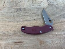 NEW Unused Numbered C94PSMR3 SPYDERCO GIN-1 UK Penknife Folding Knife picture
