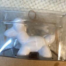 American Atelier balloon dogs (2) salt and pepper Shakers White Cute 4” NiB 4 picture
