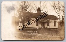 Real Photo School House Cardiff NY New York NY DPO Post Office RP RPPC M249 picture