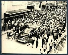 GUANTANAMO BASE KILLED CUBAN WORKER RUBEN LOPEZ FUNERAL1961 KORDA Photo Y 162 picture
