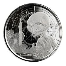 2021 Republic of Ghana Alien 1/2 oz Silver Coin - In Capsule - Sold out at mint picture
