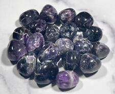 Tumbled Amethyst Crystals -  1/2 lb Bulk Polished Crystal Stones picture