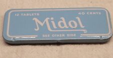 VINTAGE MIDOL TIN STERLING DRUGS INC. NEW YORK picture