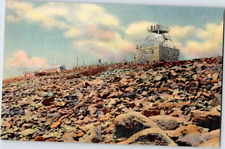 Vintage Postcard Streamline Cog Train Summit Pikes Peak Manitou Springs   picture