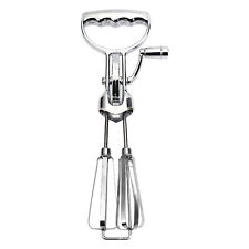 Egg Beater Manual Crank Hand Mixer Blender Stainless Steel Kitchen Tool picture