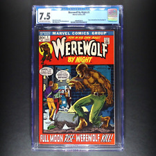 Werewolf By Night #1 | Marvel 1972 | 1st Solo Series Issue | CGC 7.5 picture