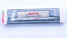 NOS Rotring 600 First Version Mechanical Pencil 0.9mm Knurled Grip Silver W Box picture