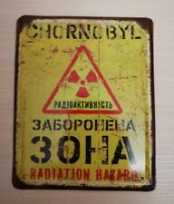New nameplate decor Chernobyl LIQUIDATOR USSR Union Nuclear Tragedy 1986 ( 3 ) picture