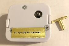 Sankyo Music Box Movements mechanism tune You are my Sunshine country children's picture