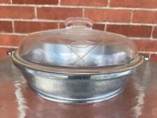 Vintage Guardian Service Ware 12” Chicken Fryer with Domed Glass Lid  picture