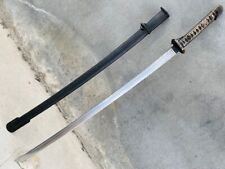 Vintage Army Officer Sword Katana Japan Samurai Signed Blade Military Number Edg picture