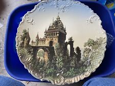 Villeroy And Boch Mettlach Decorate Wall Plate Charger Antique picture