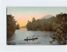 Postcard Lake Winnipesaukee and Mt. Belknap New Hampshire USA picture