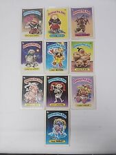 1985 Garbage Pail Kids GPK GLOSSY Series 1 LOT of 10 - New Wave Dave, MORE picture