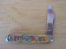 Novelty Knife Co REX ALLEN And KOKO Single Blade Pocket Knife USA picture