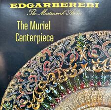 I Am Edgar Berebi Muriel Center piece , 7.5 Lb  14 inches wide 4.25  1600 Stones picture