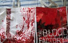 Set of 2 Blood Factory 2009 & 2010 San Diego Comic-Con SDCC promo tote bags MINT picture