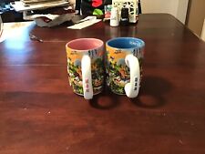 Walt Disney World 3D Mom And Dad Mugs Cups - Mickey-Minnie-Donald-Goofy picture