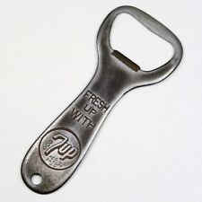 Fresh Up With 7 Up Promo Bottle Opener Vintage 1950s Vaughan Novelty Chicago picture