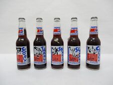 Set of 5 Vintage Pepsi Shaquille O'Neal Shaq 12oz Longneck Glass Bottles picture