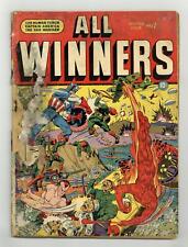 All Winners Comics #7 PR 0.5 1943 picture