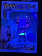 🚀 Funko Pop One Piece Zoro Nothing Happened #1496 UV Error SE HT picture
