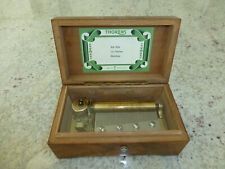 EXC Vintage Swiss Thorens Pre Reuge  Music Box 50 Key 3 Song (Watch The Video) picture