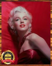 Marilyn Monroe - Classic Pose - Rare - Metal Sign 11 x 14 picture