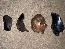 Group Of Large Great Basin Paleolithic Tools Owens Valley Ca 10000BC Coso Obsid. picture