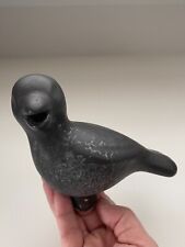 Large RARE Pie Bird Vent ONE OF A KIND Black Bird 7”Long  & 4 1/4 High picture