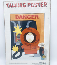 Vintage South Park Kenny Talking Poster Sealed Says 3 Phrases Works NOS 1998 picture