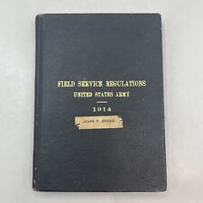 WWI Book 1914 Field Service Regulations United States Army World War 1 Snigg 3,1 picture
