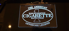 CIGARETTE RACING TEAM Top Gun 7 Color LED Led Neon Light Wall Sign Man Cave picture