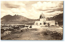 c1920's Church Ruins Mountain Land Chile-Mexico Posted RPPC Photo Postcard picture