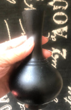 Vtg MCM Black Pottery Glass Ceramic JAPAN 6