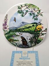 Wedgwood Bone China (8) Plate Limited Edition Set 1987-88 (England) COA's+Boxes picture