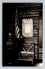 Jackson WY-Wyoming RPPC, Roll of Honor, Episcopal Church Vintage c1940 Postcard picture